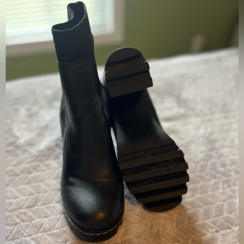 H&M Heeled Platform Sock Boot - image 3